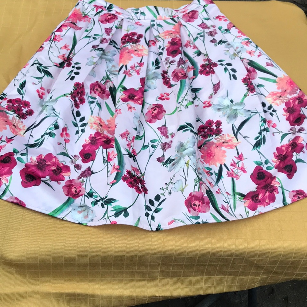 Floral skirt